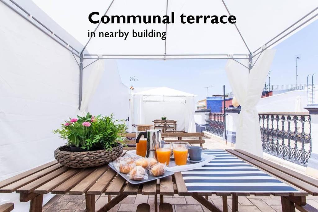 סביליה Hostly Rivero 2B Center-Fibre-Communal Terrace-Parking Optional-Cless מראה חיצוני תמונה