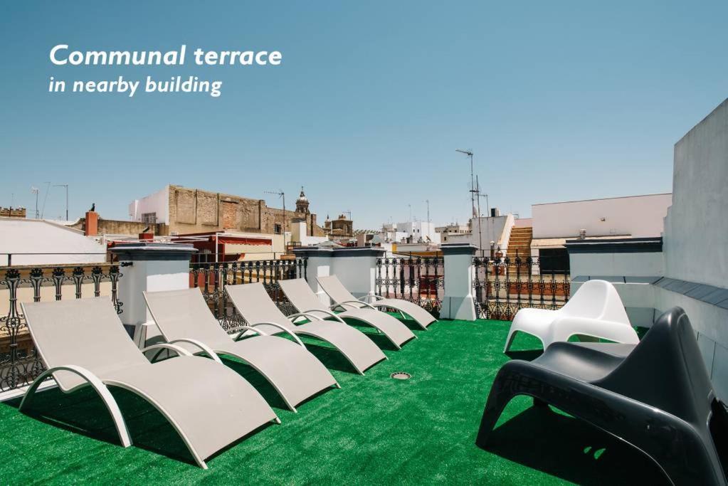 סביליה Hostly Rivero 2B Center-Fibre-Communal Terrace-Parking Optional-Cless מראה חיצוני תמונה